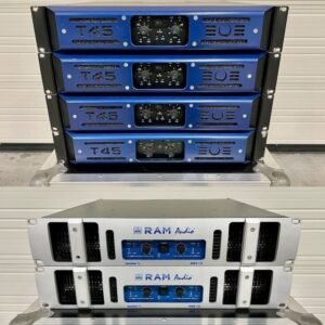 Turbosound T-45 + 2x RAM Audio DQX-7.0